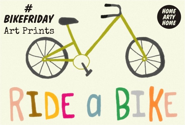 BikeFriday Art Prints homeartyhome