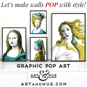 Art & Hue Graphic Pop Art