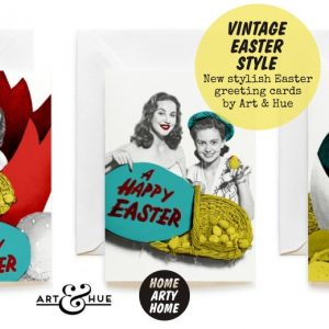 Vintage Easter Style - Art & Hue greeting cards
