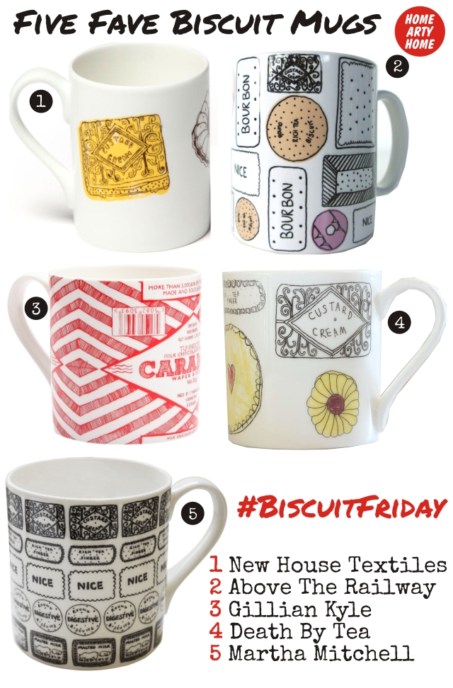 #BiscuitFriday Mugs homeartyhome