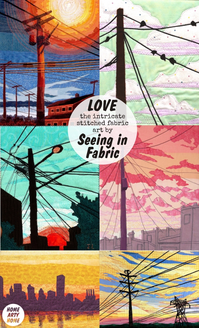 Four Fabric Artists -Home Arty Home