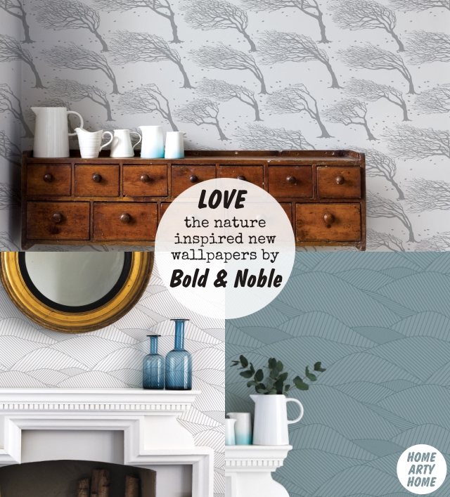 New Wallpapers from Bold & Noble Farrow & Ball and Mini Moderns homeartyhome boldandnoble1