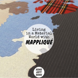 Living in a Material World with Mapplique homeartyhome