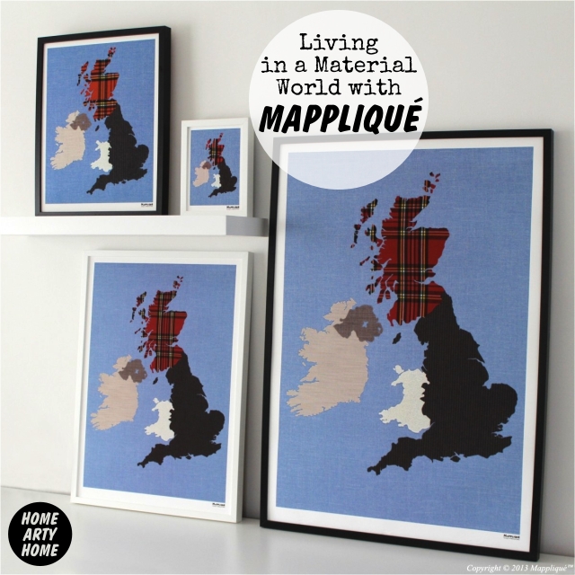 Living in a Material World with Mapplique homeartyhome