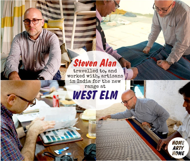 Steven Alan Stripes for West Elm homeartyhome