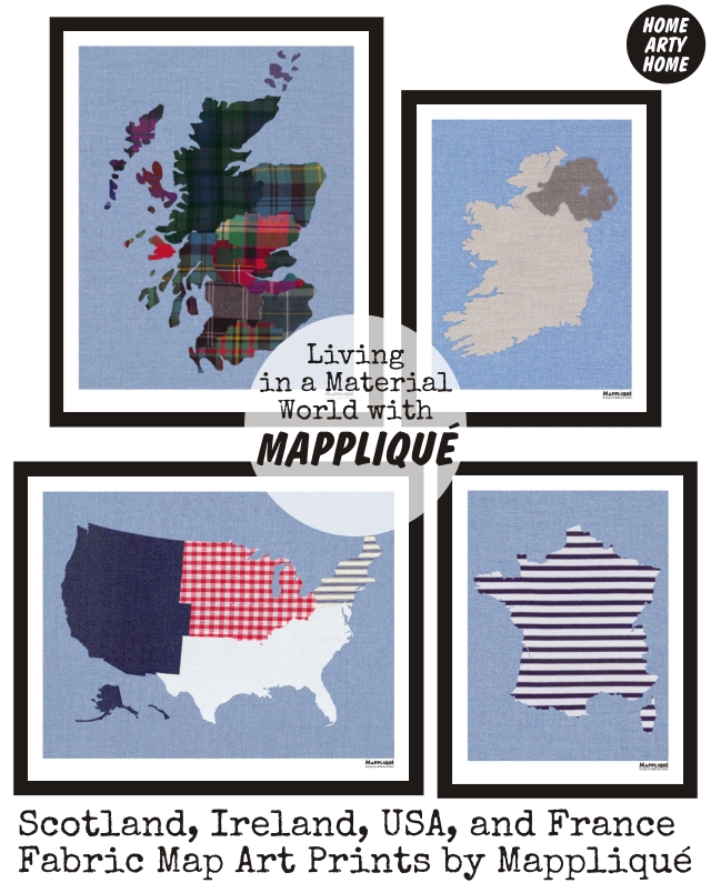 Living in a Material World with Mapplique homeartyhome Countries