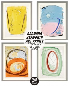 150 years of John Lewis Barbara Hepworth Art Prints homeartyhome