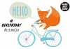 BikeFriday Animals Art Prints homeartyhome