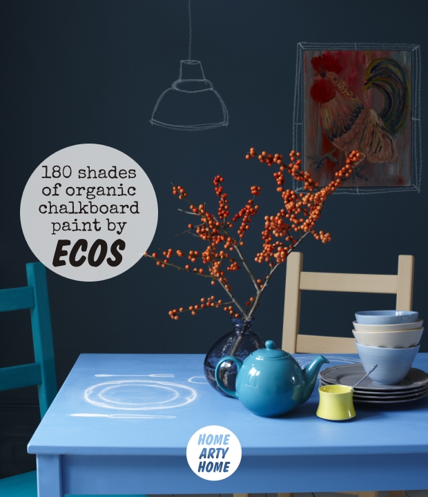 Ecos Organic Chalkboard Paints homeartyhome