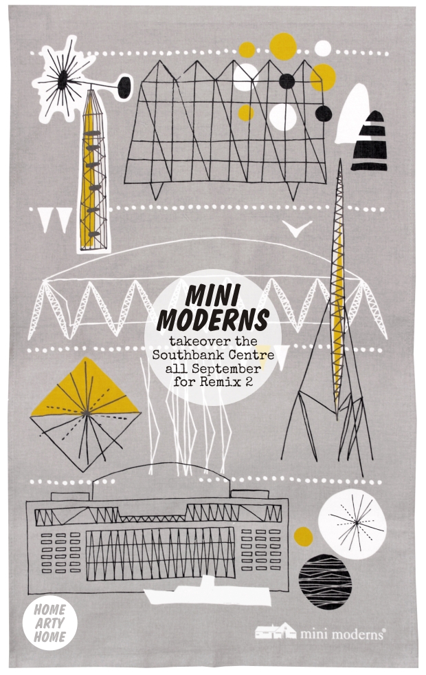 Mini Moderns Southbank Centre Remix homeartyhome