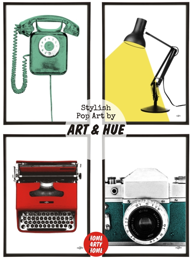 Art & Hue stylish pop art homeartyhome 2