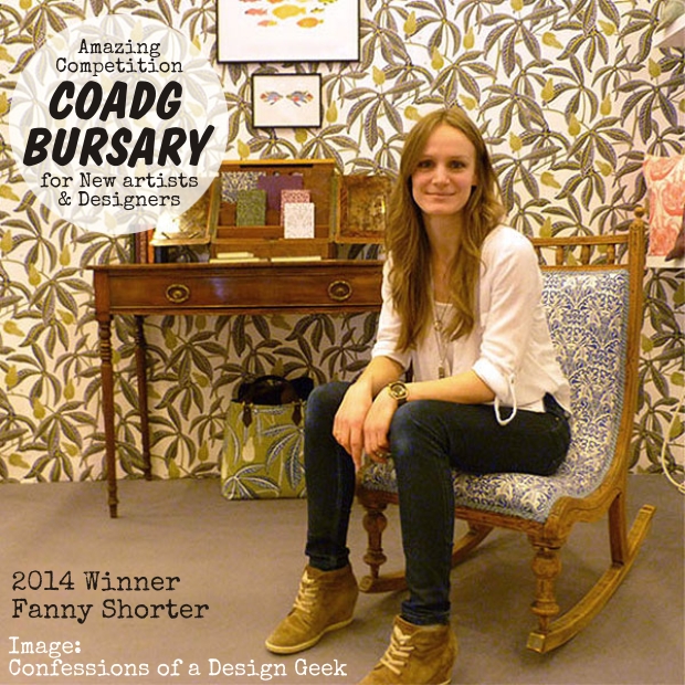 COADG Bursary homeartyhome Fanny Shorter