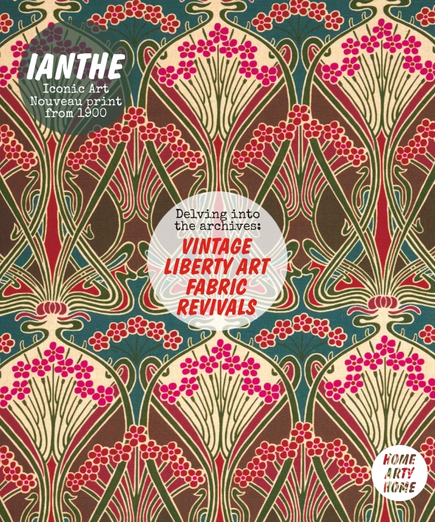Vintage Liberty Art Fabric Revivals homeartyhome Ianthe