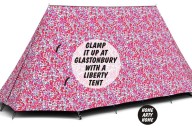 Glamp it up at Glastonbury with a Liberty Tent