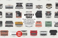 Writer’s Tools – From pencils to typewriters, Home Arty Home’s pick of 11 art prints for wordsmiths