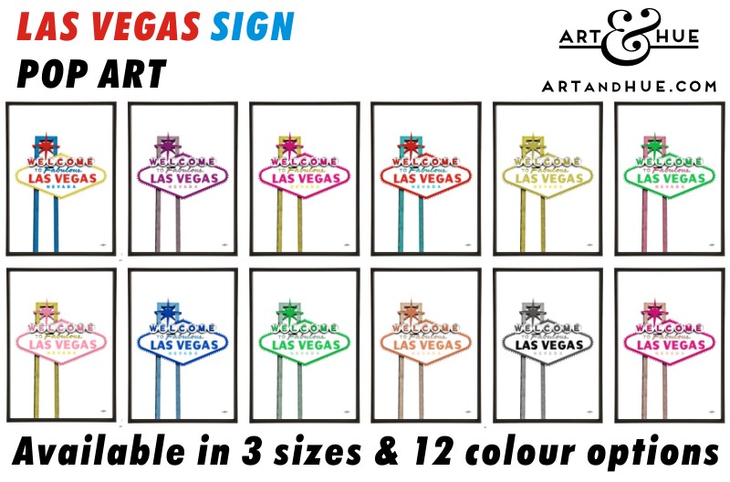 Viva Las Vegas Pop Art Prints!