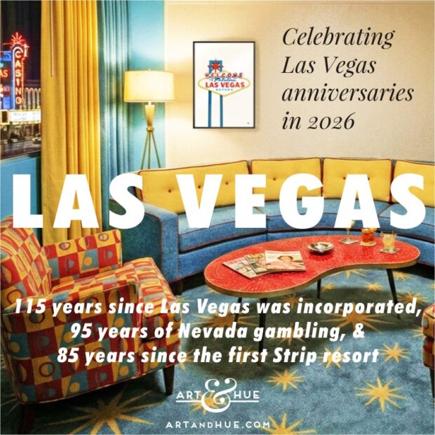 Viva Las Vegas Anniversary pop art!