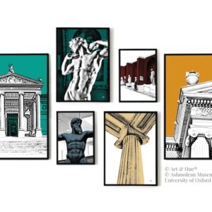 Ashmolean pop art prints by Art & Hue