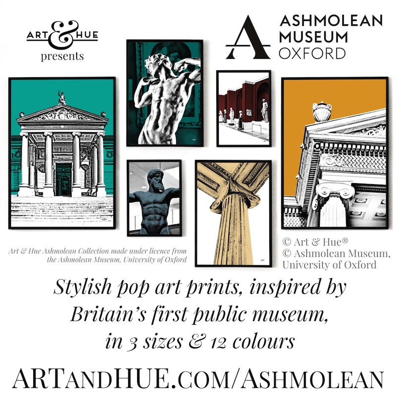 Ashmolean Pop Art prints by Art & Hue